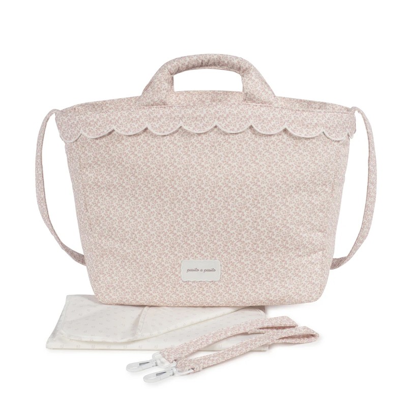 Bolso Canastilla Pasito a Pasito Maison Tender Flores