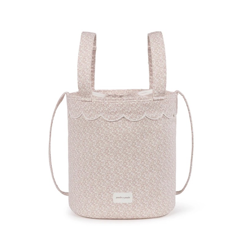 Bolsa Bucket Pasito a Pasito Maison Tender Flores