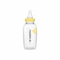 Frasco de 250ml com bico de fluxo médio de Medela
