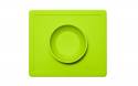 Bandeja con Plato de Silicona Happy Bowl color Lima