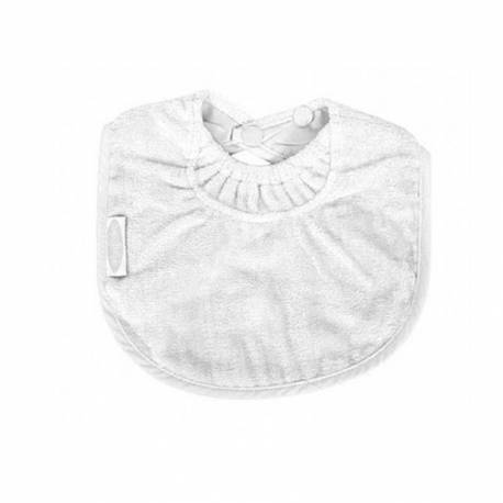 Branco Silly Billyz Recém-nascido Bib