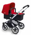 Bugaboo Búfalo Vermelho Preto Alumínio