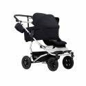Cochecito Gemelar Duet 3.0 de Mountain Buggy con 1 capazo black