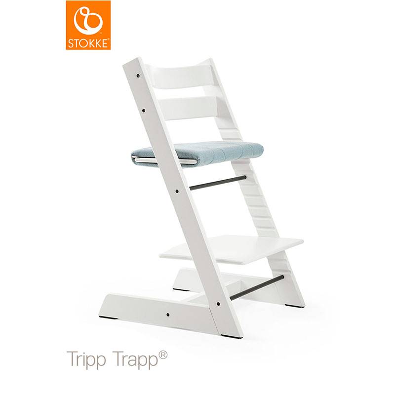  Cojín para silla alta Stokke, suave y cómodo para Tripp Trapp  cojín para silla alta, para el juego de cojines Tripp Trapp hace que sea  más seguro y cómodo para el