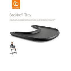 Bandeja Stokke@Tray para Tripp Trapp negro