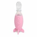 Cuchara Cohete con Dispensador de Marcus & Marcus rosa