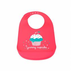 Babero de Silicona Cupcake de Canpol Babies