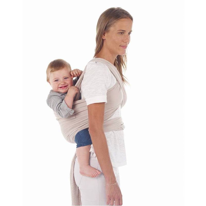 Jané Cocoon t05 cinza terra lenço carregador de bebê