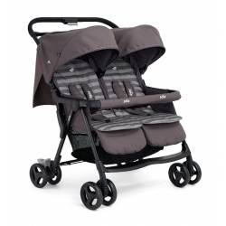 Carrinho Twin JOIE Air Twin estanho escuro