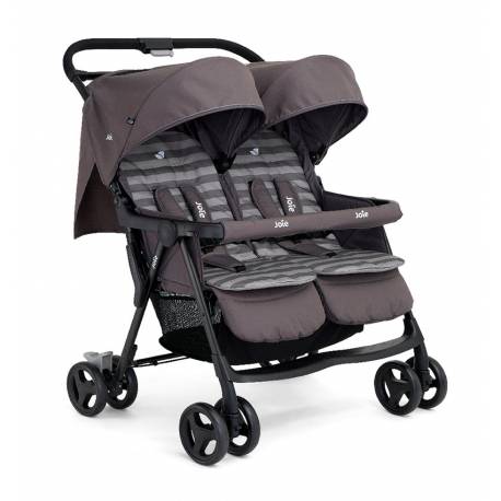 Carrinho Twin JOIE Air Twin estanho escuro