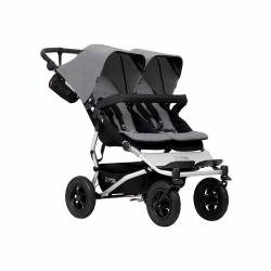 Duet 3.0 Twin Chair em prata Mountain Buggy