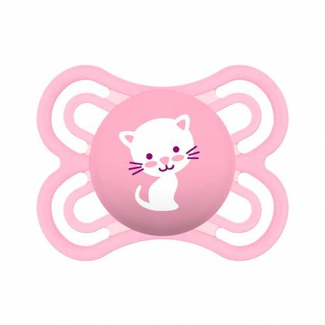 Chupete Mam Perfect 0+ Silicona rosa
