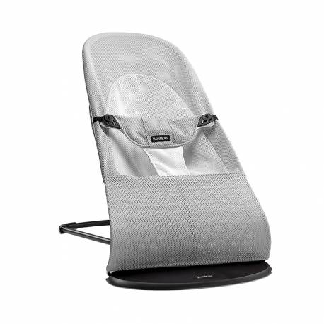 Rede de Malha Macia Balanceamento BABYBJORN Malha Cinza Preto