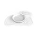 Mini Mantel Antideslizante Click Mat con Plato Twistshake blanco