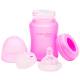 Biberón de Vidrio MilkHero de Everyday Baby rosa 150
