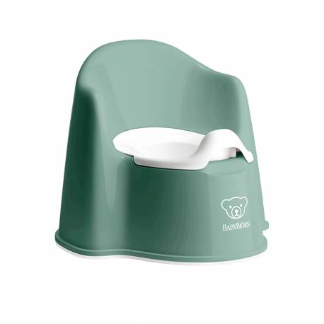 Orinal Sillón BabyBjörn verde profundo