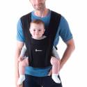 Mochila Portabebés Ergobaby Embrace pure black