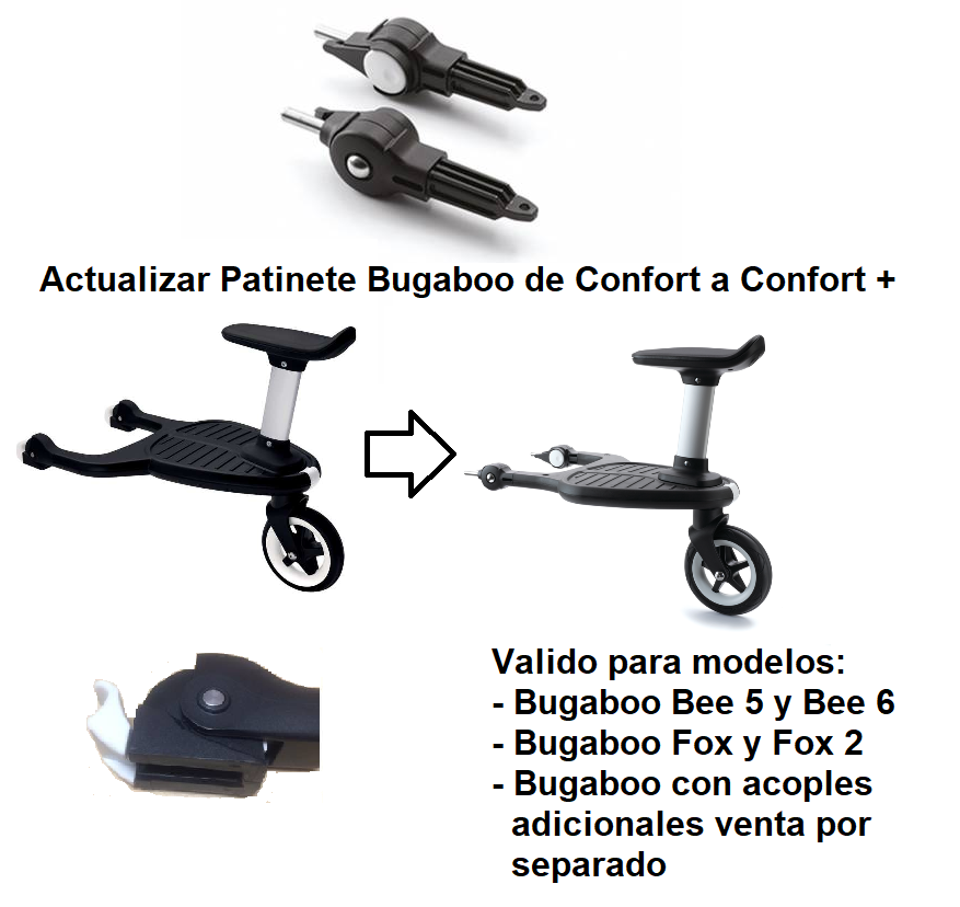 Patinete Acoplado Confort con adaptador para Bugaboo Donkey / Buffalo —  LAS4LUNAS
