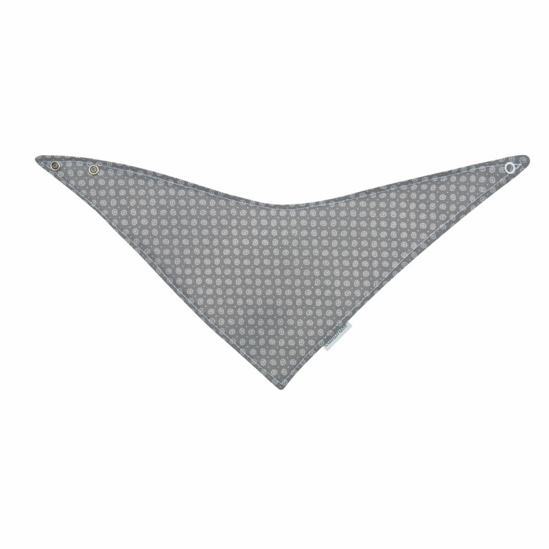 Astra Bandana Bib Cinzento/Flores 38X18 cm