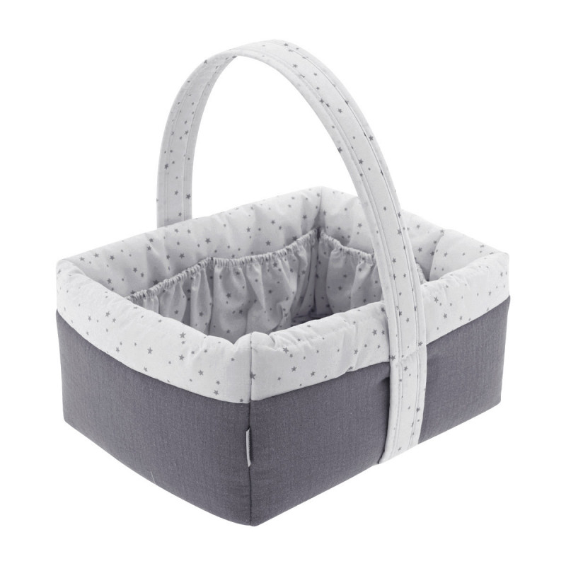 Cesta Canastilla 22.5X29X29 Cm Astra Gris