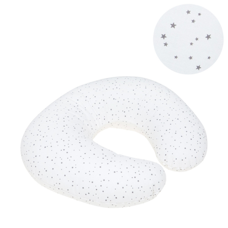 Almofada de enfermagem 53X45X10 cm Astra cinzento/estrela