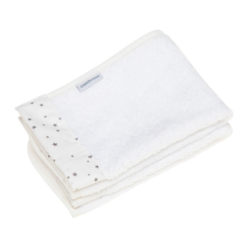 Juego 2 Toallas Astra Gris 25X35 Cm