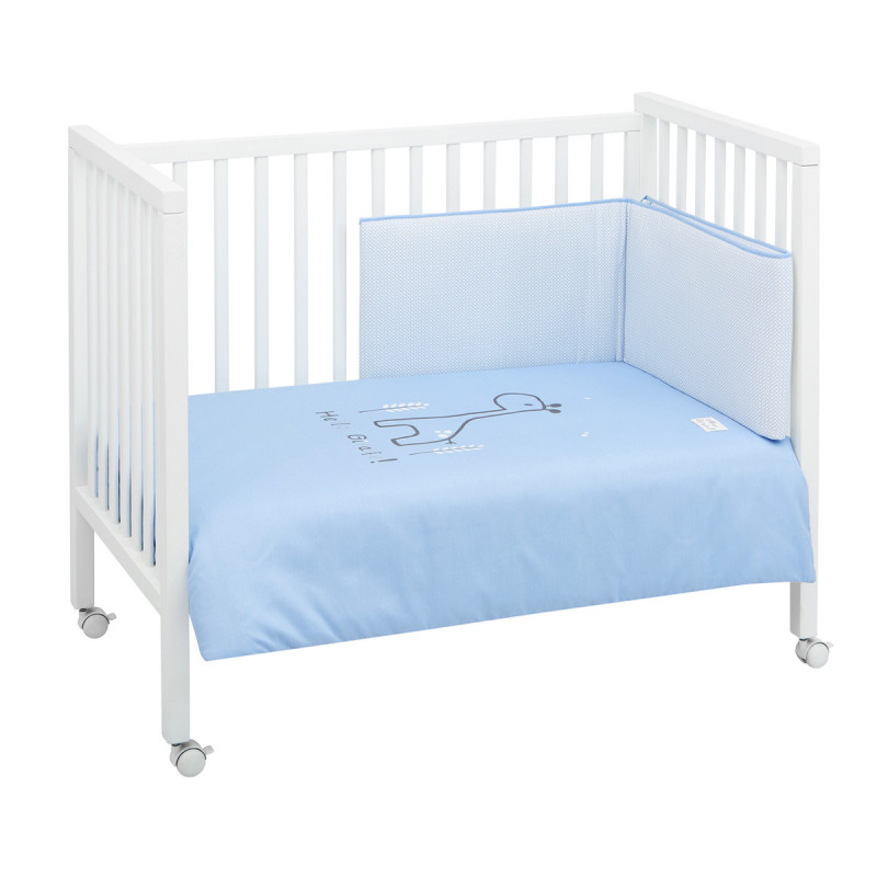 F.Nordica 2 peças conjunto 70 Be Giraffe Blue 70X140 cm