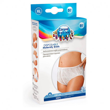 Calcinha pós-parto descartável Canpol Babies