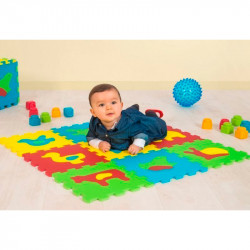 Tapete do bebê Ludi letras e números