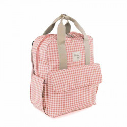 Pink Walking Mum eu amo Vichy Mochila Materna