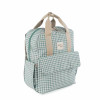 Mochila Maternal Walking Mum I Love Vichy verde