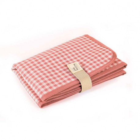 Cambiador Walking Mum I Love Vichy rosa