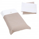 Set Nórdico y Protector de Cuna Alondra 60 x 120 cm 153 arena