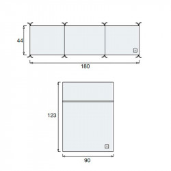 Set Nórdico y Protector de Cuna Alondra 60 x 120 cm