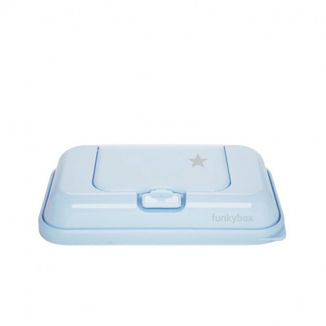 Dispensador de Toallitas Funkybox To Go Azul Pastel