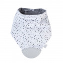 Bandana Reversible con Mordedor Saro gris