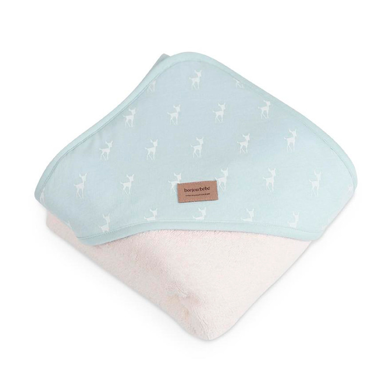Capa de Baño XL Bonjourbébé Deer azul