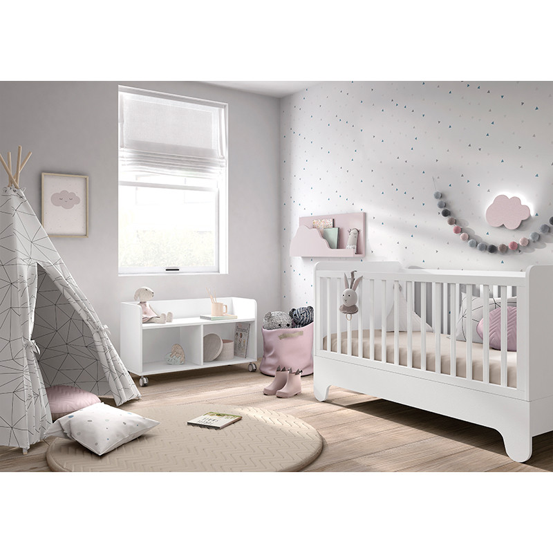 Muebles de Dormitorio bebé suave Cuna de viaje bebé cama extraíble