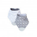 Bandana Reversible con Mordedor Saro gris