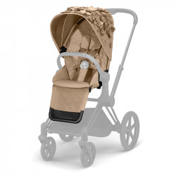 Cybex Priam Simply Flowers Seat Pack nude bege