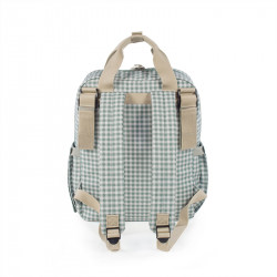 Mochila Maternal Walking Mum I Love Vichy verde