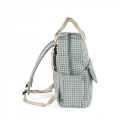 Mochila Maternal Walking Mum I Love Vichy verde