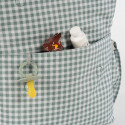 Mochila Maternal Walking Mum I Love Vichy verde