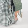 Mochila Maternal Walking Mum I Love Vichy verde