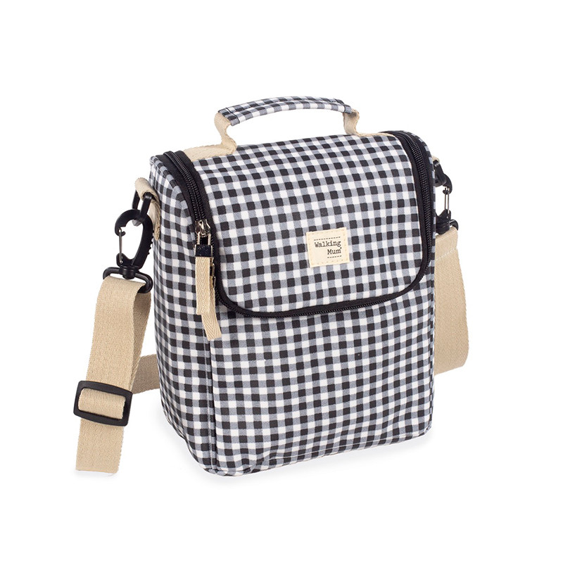 Bolsa Térmica Walking Mum I Love Vichy verde