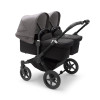 Bugaboo Burro 5 Preto Preto Cinza Melange Cufflinks