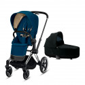 Carrinho de bebê Priam de 2 peças por CYBEX azul da montanha