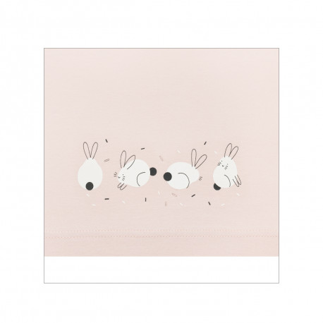 Folhas de 3 peças Sonpetit coelho 70/80 cm
