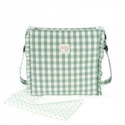 Bolso Canastilla Walking Mum Remy verde