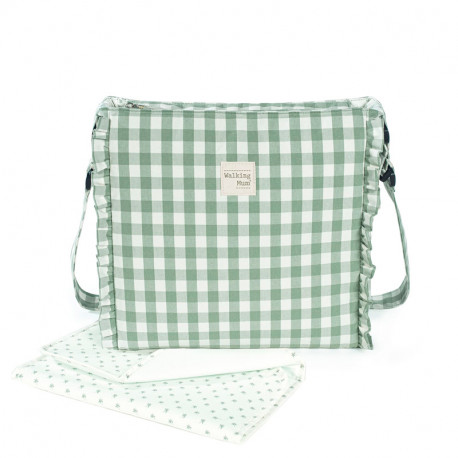 Bolso Canastilla Walking Mum Remy verde